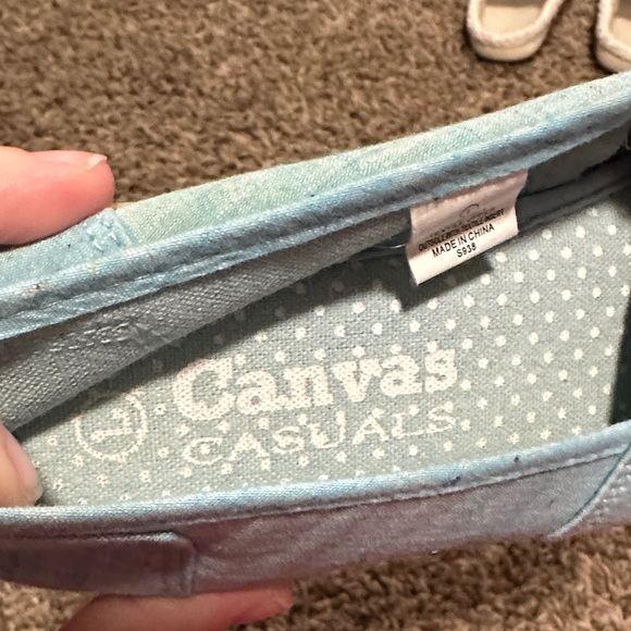 Skechers Light Blue Women's Flats - Picture 2 of 6